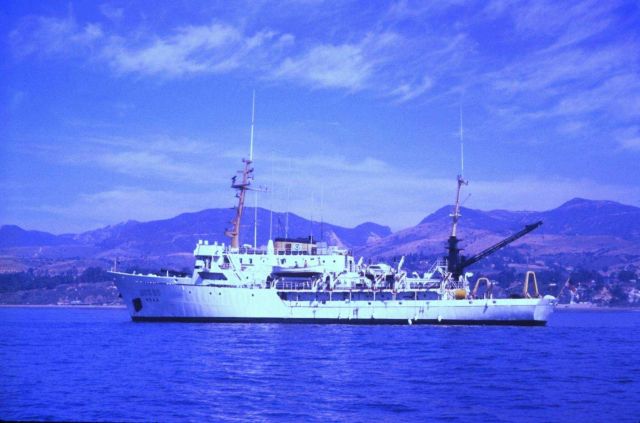 NOAA Ship FAIRWEATHER near Port Hueneme. Picture