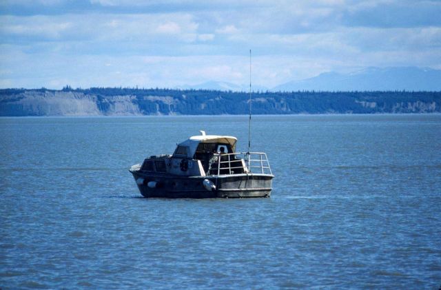 Jensen survey launch lying to in Cook Inlet area Picture