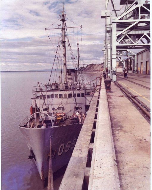 Coast and Geodetic Survey Ship PATHFINDER tied up at Anchorage Picture