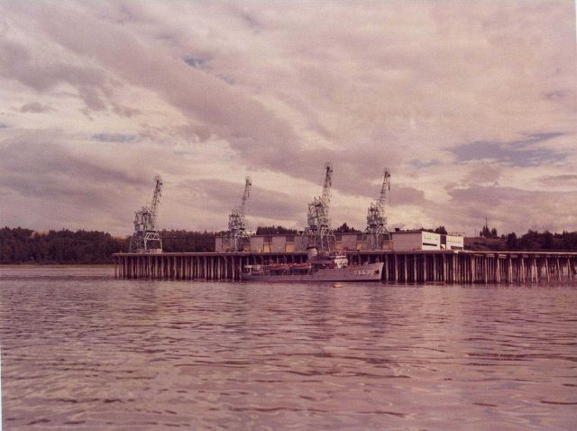 Coast and Geodetic Survey Ship PATHFINDER tied up at Anchorage Picture