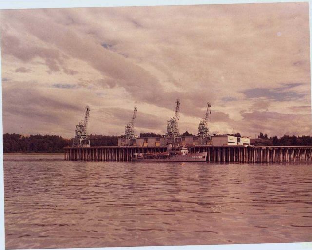 Coast and Geodetic Survey Ship PATHFINDER tied up at Anchorage Picture