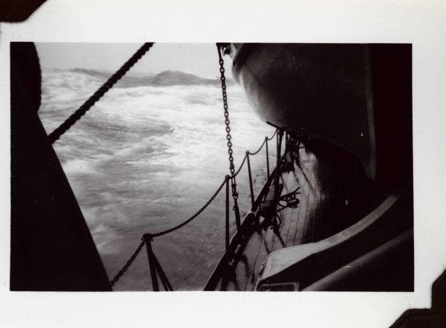 The return home across the Gulf of Alaska on the Coast and Geodetic Survey Ship EXPLORER. Picture