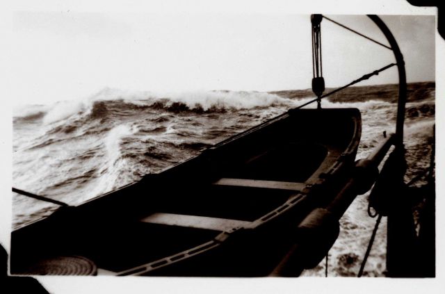 The return home across the Gulf of Alaska on the Coast and Geodetic Survey Ship EXPLORER. Picture