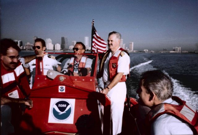 Even Admirals like to try out new boats Picture