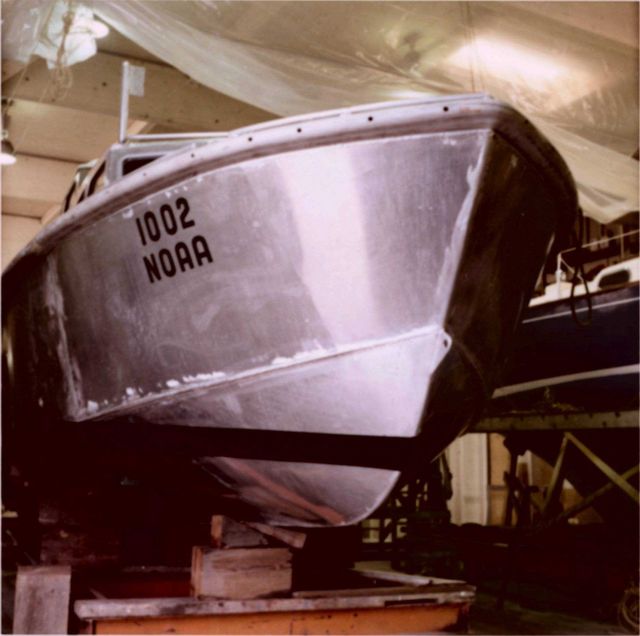 NOAA aluminum hydrographic surveying launch 1002 Picture