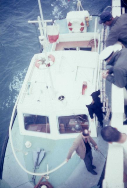 USC&GS Ship OCEANOGRAPHER around the world cruise Picture