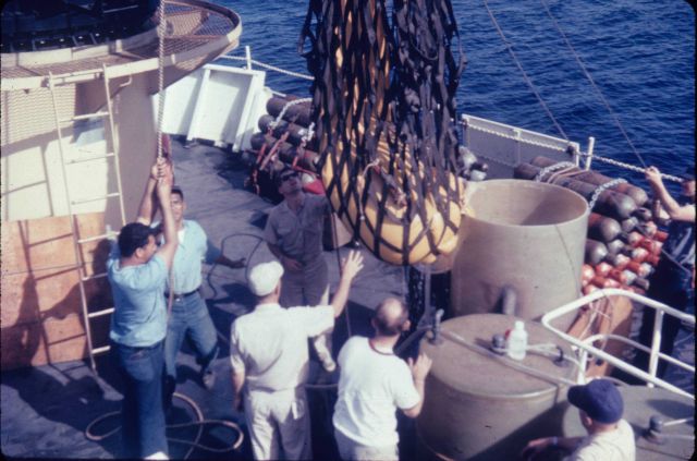 USC&GS Ship OCEANOGRAPHER around the world cruise Picture