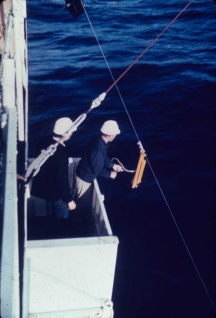 USC&GS Ship OCEANOGRAPHER around the world cruise Picture
