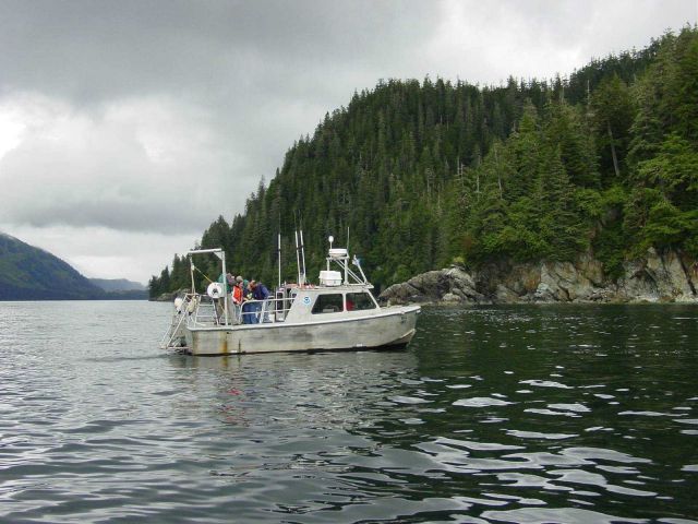 NOAA Survey Launch off NOAA Ship RAINIER. Picture