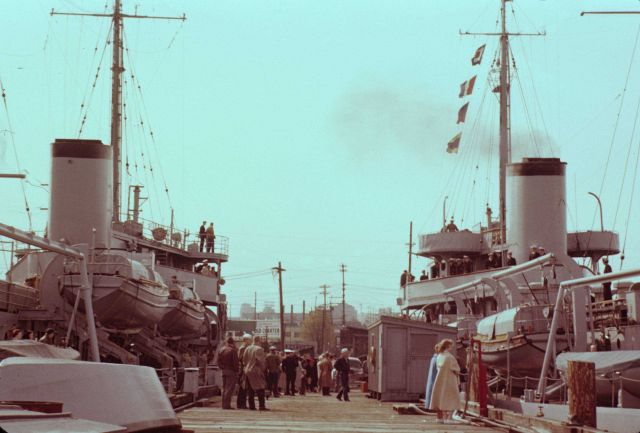 C&GS Ship PATHFINDER on the left, EXPLORER on the right Picture