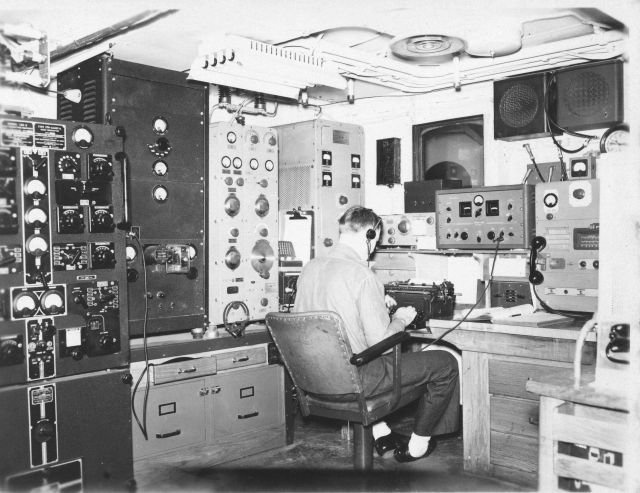Electronic racks on the Coast and Geodetic Survey Ship EXPLORER Picture