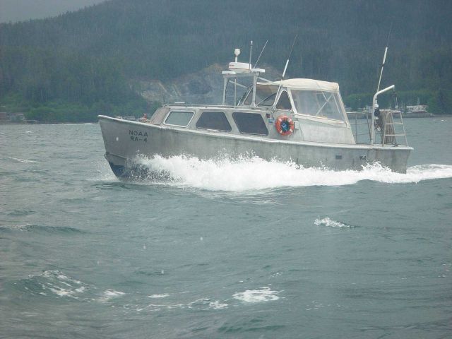 NOAA Ship RAINIER Launch No Picture
