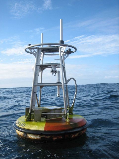 Tsunami warning buoy recovery Picture