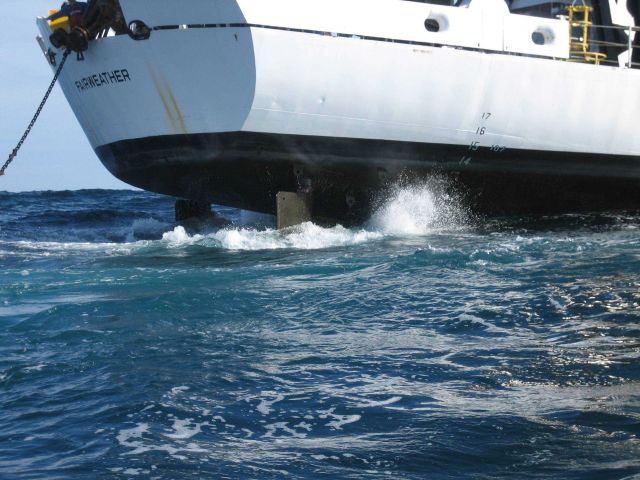 Tsunami warning buoy recovery Picture