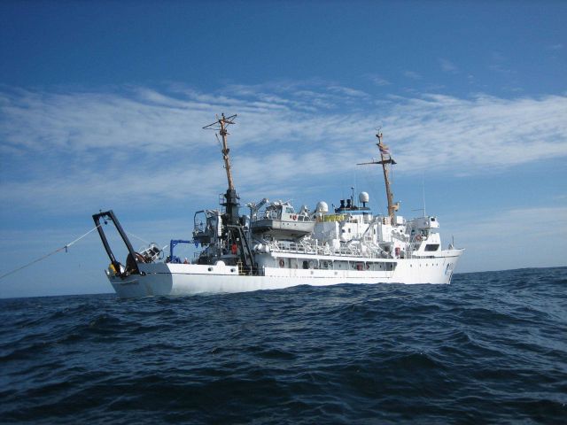 Tsunami warning buoy recovery Picture