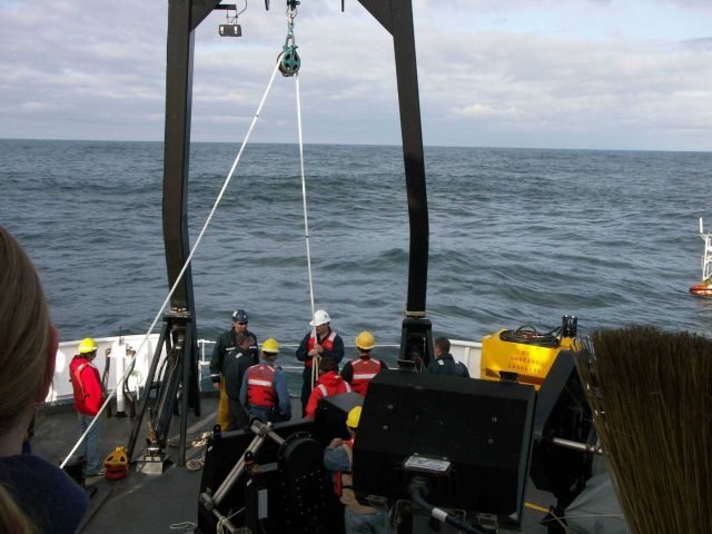Tsunami warning buoy recovery Picture