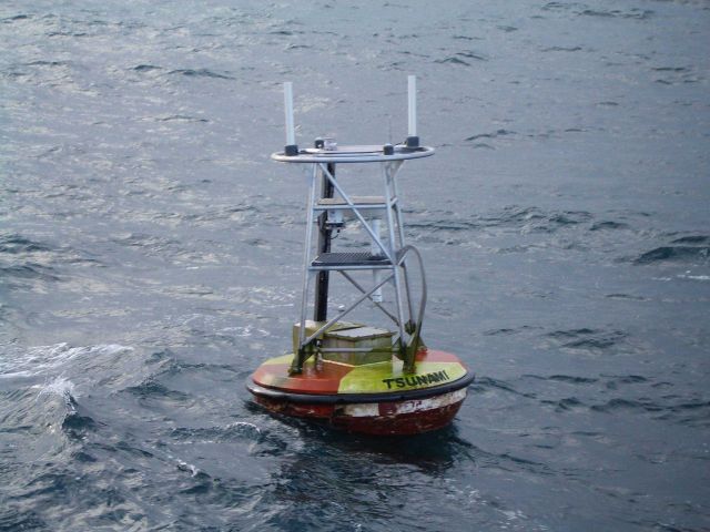 Tsunami warning buoy recovery Picture