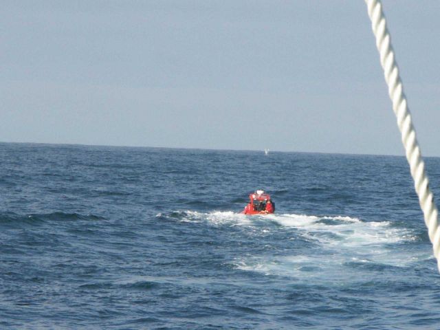 Tsunami warning buoy recovery Picture