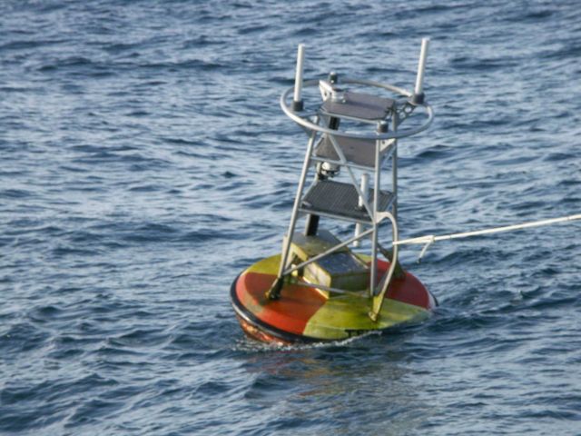 Tsunami warning buoy recovery Picture