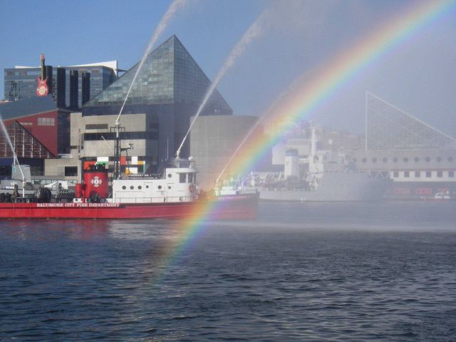 NOAA Ship THOMAS JEFFERSON at Baltimore Inner Harbor. Picture