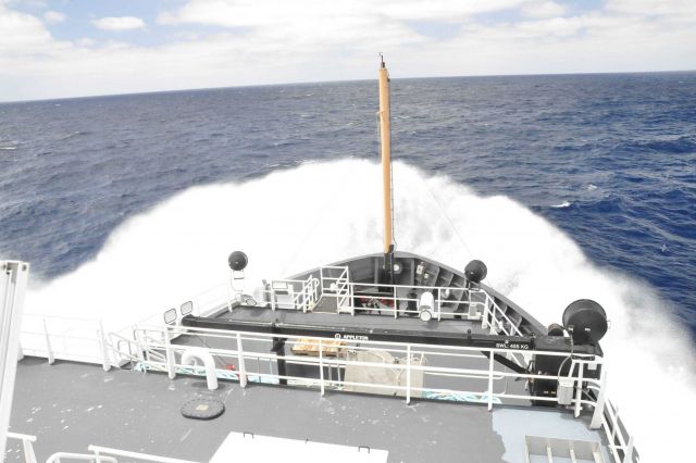 NOAA Ship BELL SHIMADA on its maiden voyage Picture
