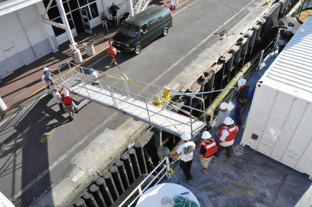 NOAA Ship BELL SHIMADA on its maiden voyage Picture