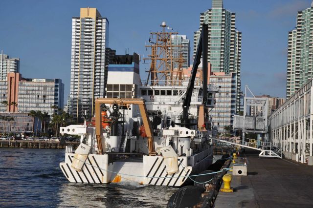NOAA Ship BELL SHIMADA on its maiden voyage Picture