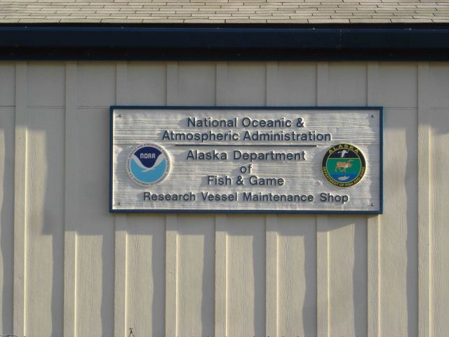 NOAA and Alaska Department of Fish and Game Research Vessel Maintenance Shop. Picture