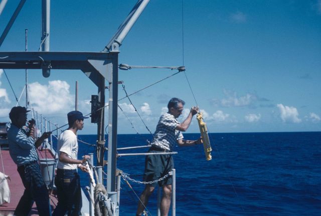 Oceanographic operations on the Coast and Geodetic Survey Ship PIONEER Picture