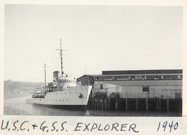 USC&GS Ship EXPLORER tied up in Seattle or Kirkland area Picture