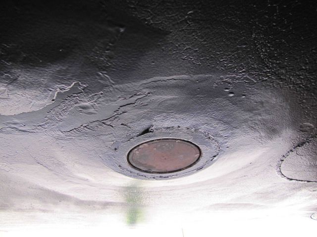 Transducer on the hull of the NOAA Ship PISCES Picture