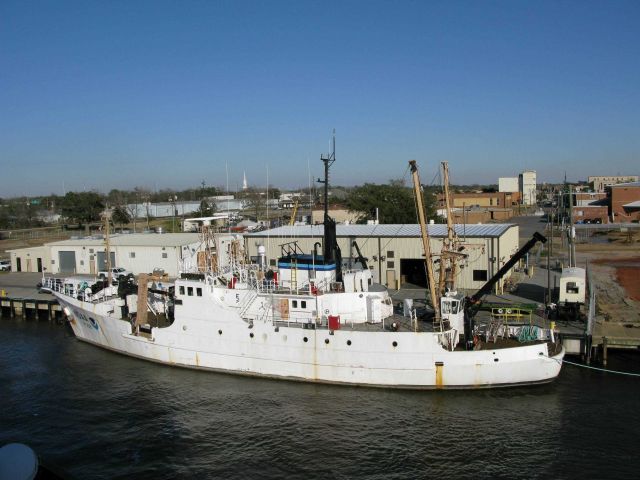 NOAA Ship OREGON II tied up Picture