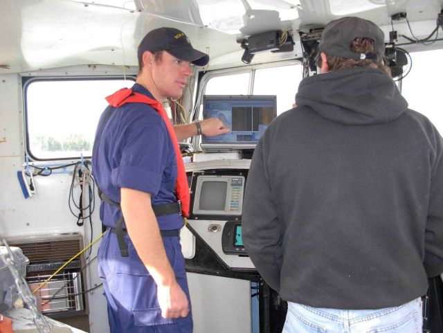 Hydrographic operations with a navigation response team on Passamaquoddy Bay Picture