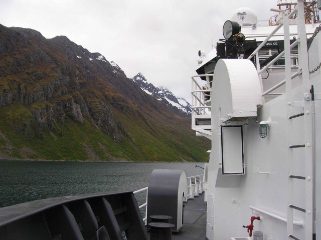 NOAA TAS onboard the NOAA Ship OSCAR DYSON. Picture