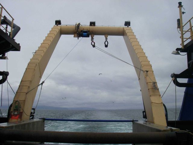 NOAA TAS onboard the NOAA Ship OSCAR DYSON. Picture