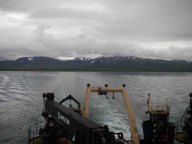 NOAA TAS onboard the NOAA Ship OSCAR DYSON. Picture