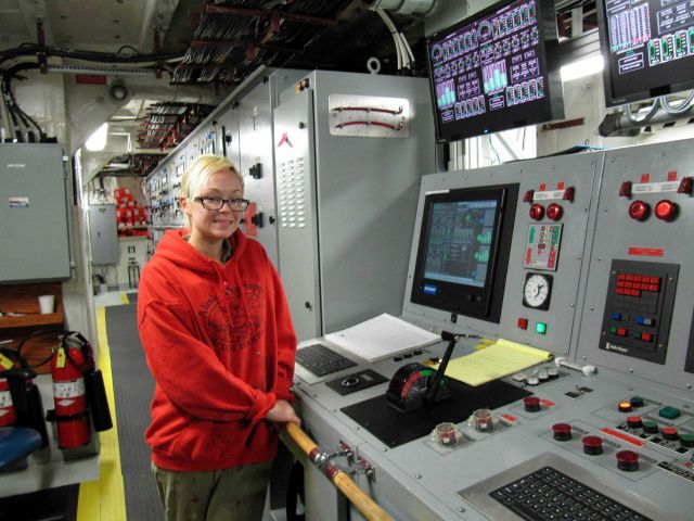 NOAA TAS onboard the NOAA Ship OSCAR DYSON Picture