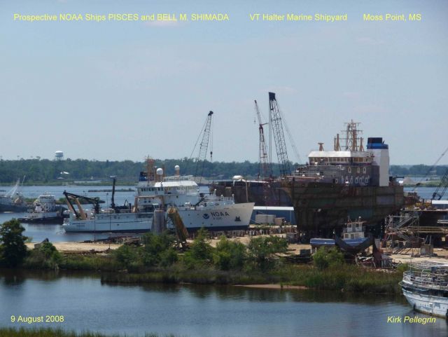 NOAA Ships PISCES and BELL M Picture
