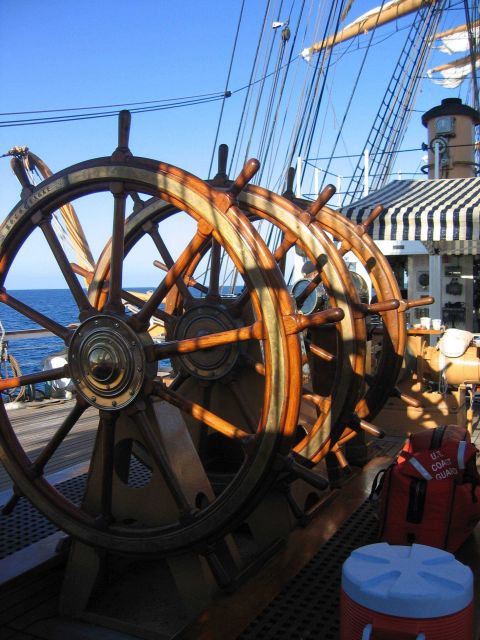 Steering gear of the Coast Guard Bark EAGLE, the U.S Picture