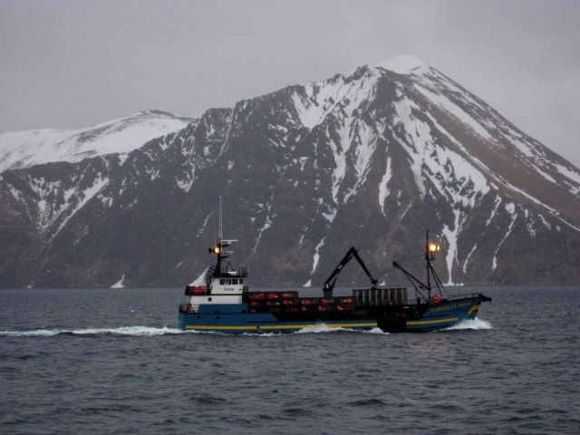 The fishing vessel CORNELIA MARIE seen at Dutch Harbor Picture