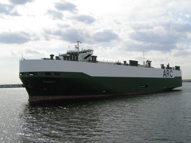 The ARC car carrier INTEGRITY. Picture
