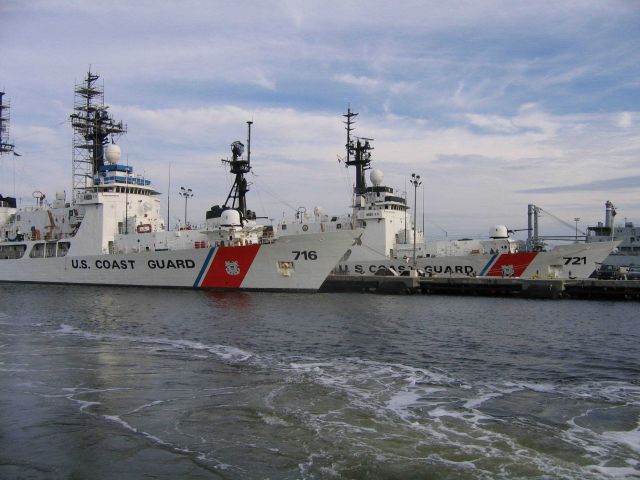 United States Coast Guard Cutters DALLAS (WHEC 716) and GALLATIN (WHEC 721) Picture