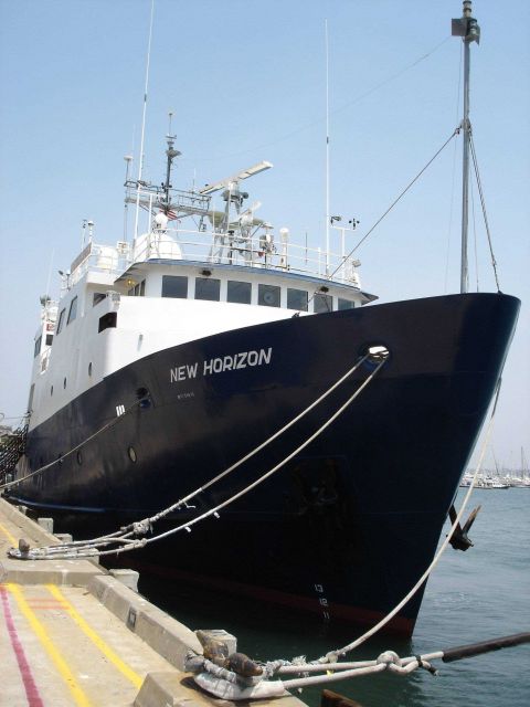 The Scripps Institution of Oceanography research vessel NEW HORIZON. Picture