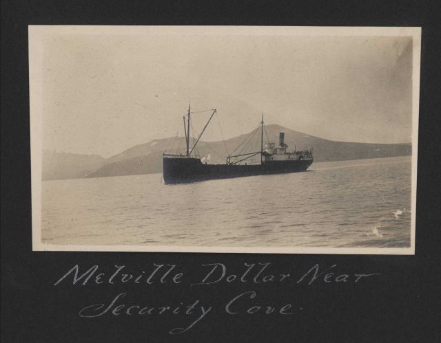 The freighter MELVILLE DOLLAR at Security Cove Picture