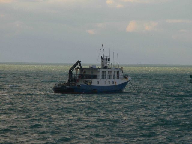 LOST COAST EXPLORER anchored off the northern Gulf coast Picture