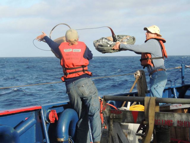 NOAA TAS onboard Scripps Institution of Oceanography Ship MELVILLE. Picture