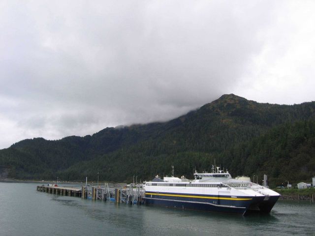 Alaska ferry CHENEGA at Cordova. Picture