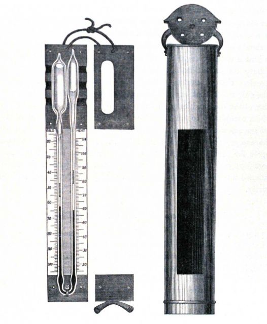 Six's Thermometers as used on the CHALLENGER Picture