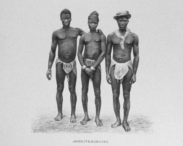 A work group at Liberia. Picture