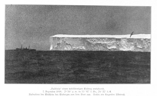 Ice berg seen on December 7, 1898 Picture